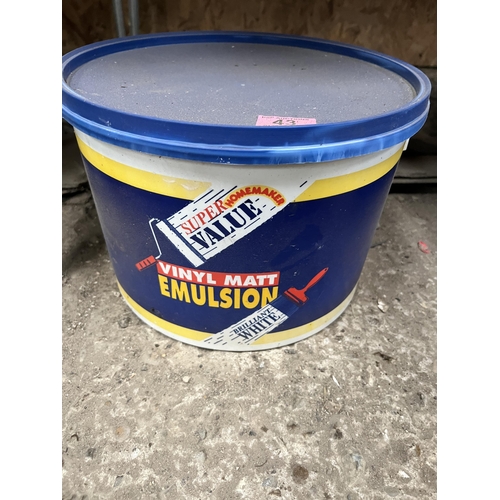 43 - tub vinyl Matt emulsion paint