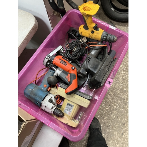 96 - tray mixed power tools
