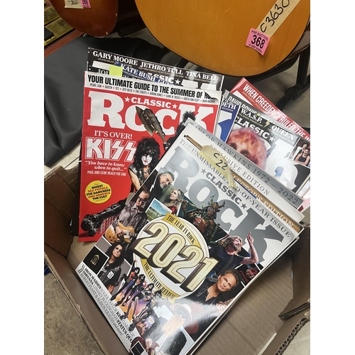 372 - Qty Classic rock music magazines