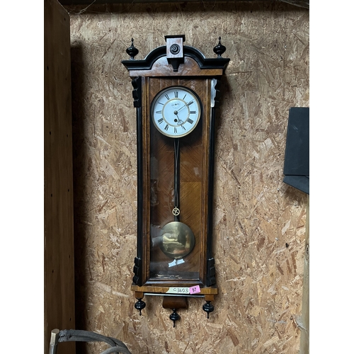 97 - Vienna style wall clock