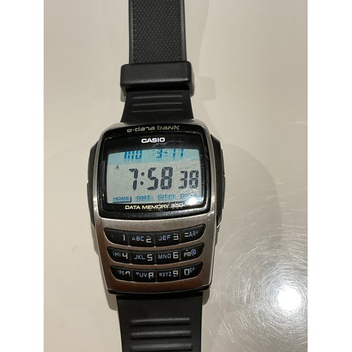 47 - CASIO data bank EDB 600 , working order with original strap