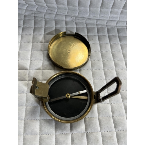 56 - Brass compass