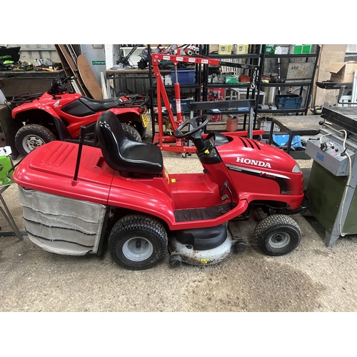 286 - Honda 2010 garden tractor model HF2417K2 no 78 , working order