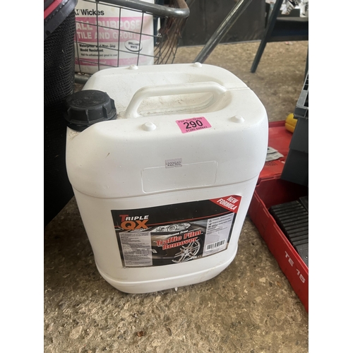 290 - 20 litres , traffic film remover TRIPLE QX