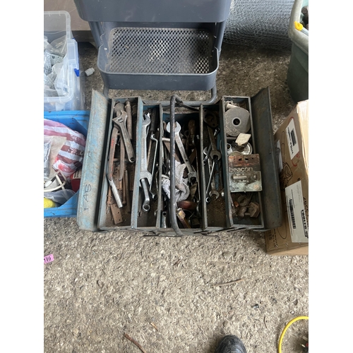 295 - tool box plus contents