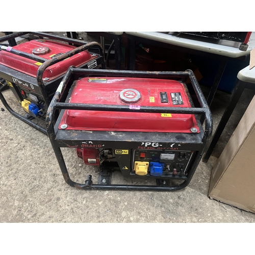 Petrol Generator broken pull cord