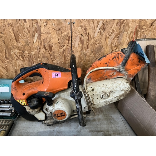 74 - Stihl TS410 petrol saw