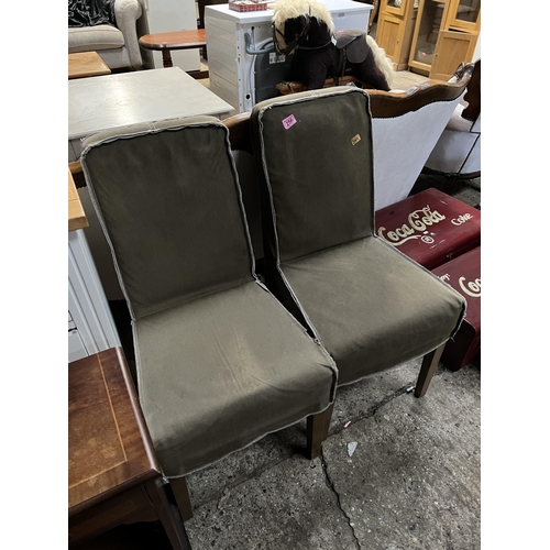 256 - 2 x dinning chairs