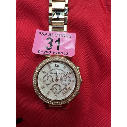 31 - Michael Kors wrist watch