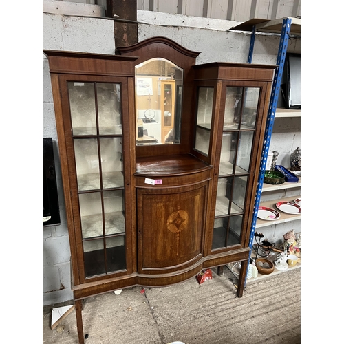 99 - vintage ornate display cabinet