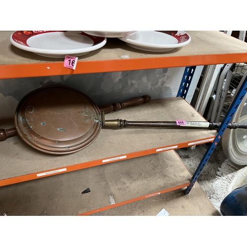 444 - copper warming pan