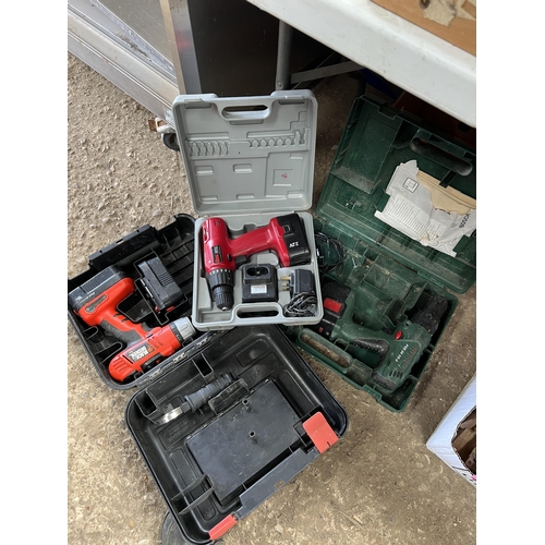 237 - Tray cordless drills SAS