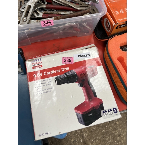 335 - cordless drill