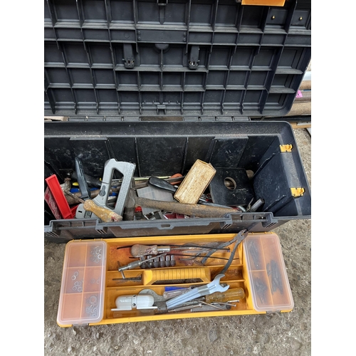 353 - tool box plus contents