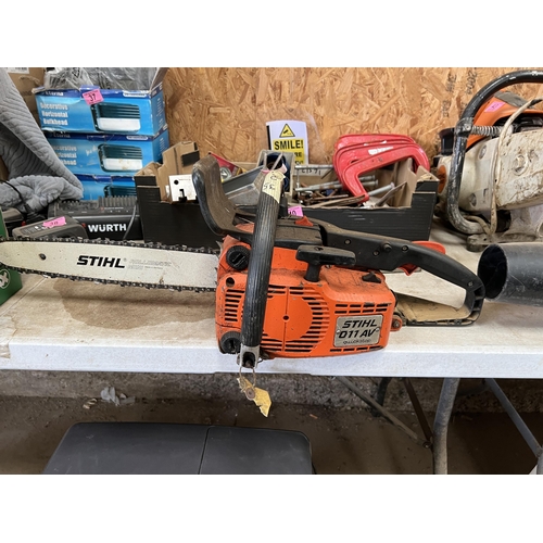 41 - Stihl 011 AV chainsaw SAS