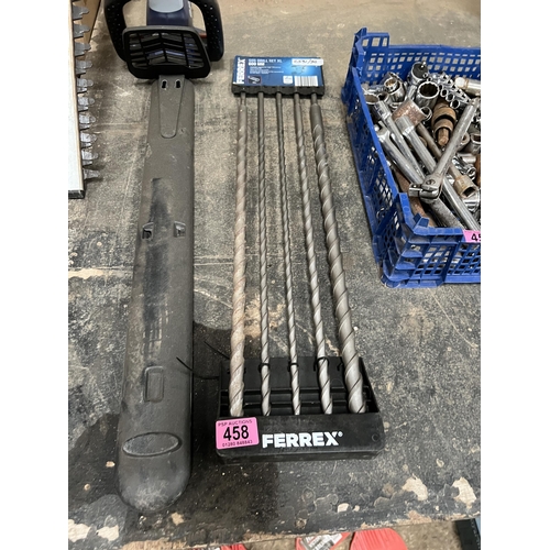 458 - FERREX SDS 600mm drill bit set