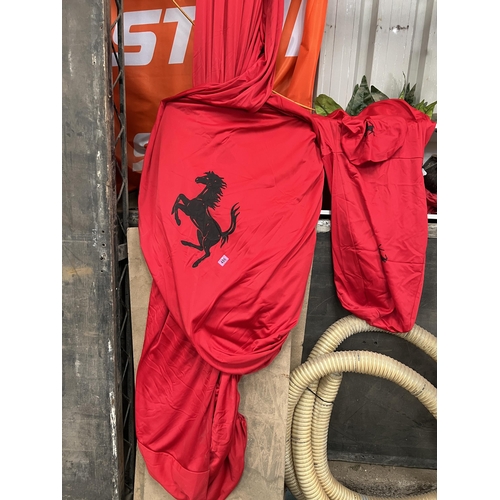 486 - Ferrari car cover