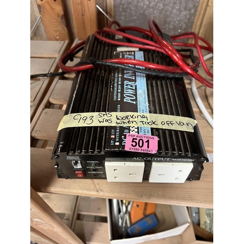 500 - power inverter SAS