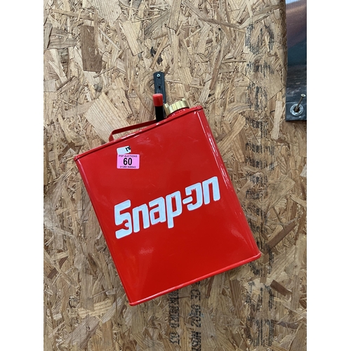 60 - Snap on fuel can h535