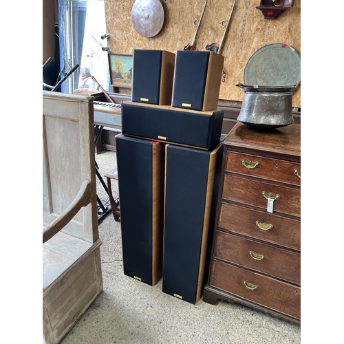 632 - set 5 x speakers XIANQU