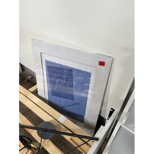 838 - new 60x80 pic frame