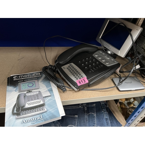 613 - Amstrad e mailer land line phone