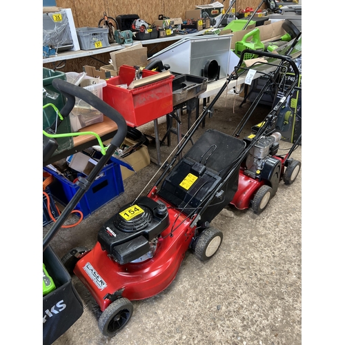 154 - Petrol mower Honda engine , working order