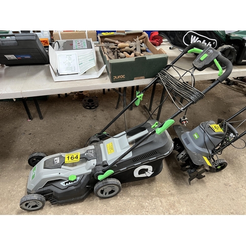 164 - Q garden electric lawn mower