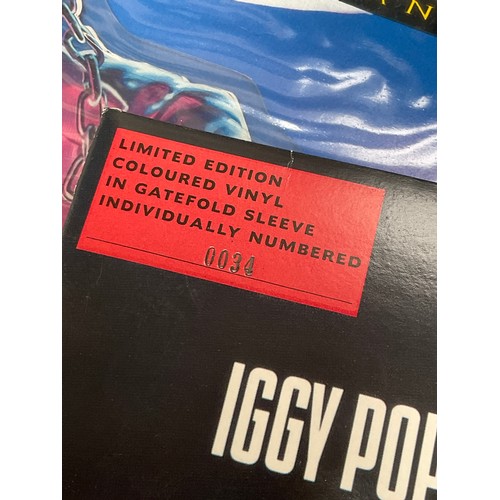 413 - IGGY POP Candy limited edition red coloured vinyl , gatefold sleeve numbered no 34 , condition very ... 