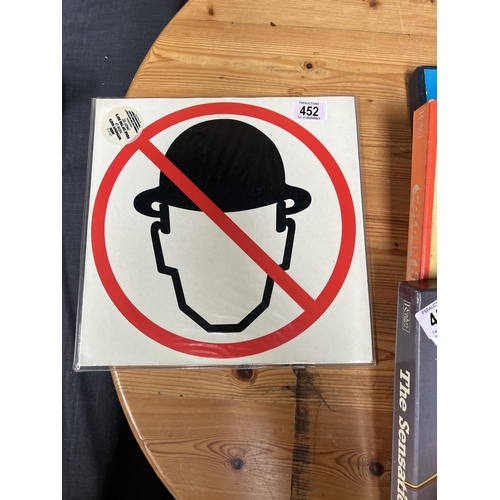 452 - Men without hats vinyl record LP , 1984