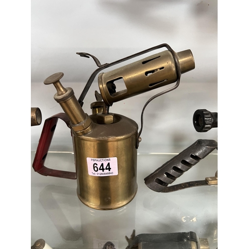 644 - Brass blow torch