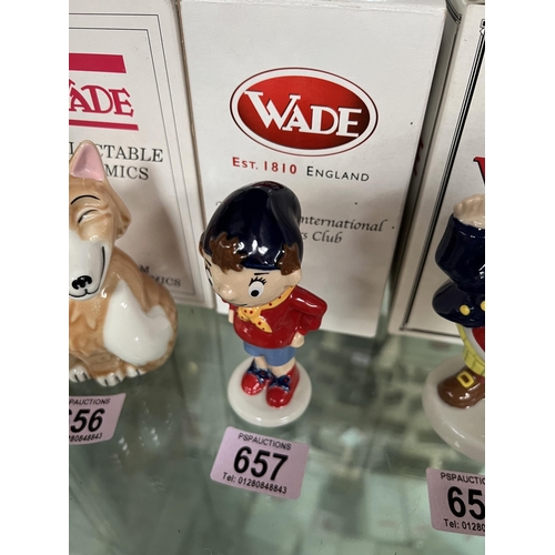 657 - WADE ceramic figure Limited edition NODDY