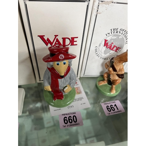 660 - WADE ceramic figure Limited edition ORINOCO , Womble