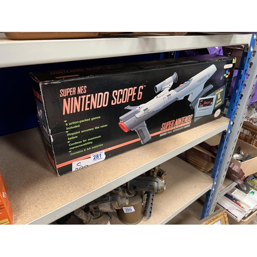 281 - Nintendo SUPER NES scope 6