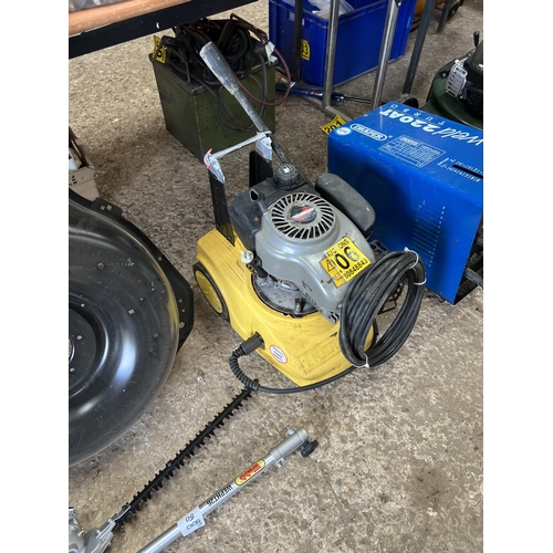 206 - Karcher petrol pressure washer