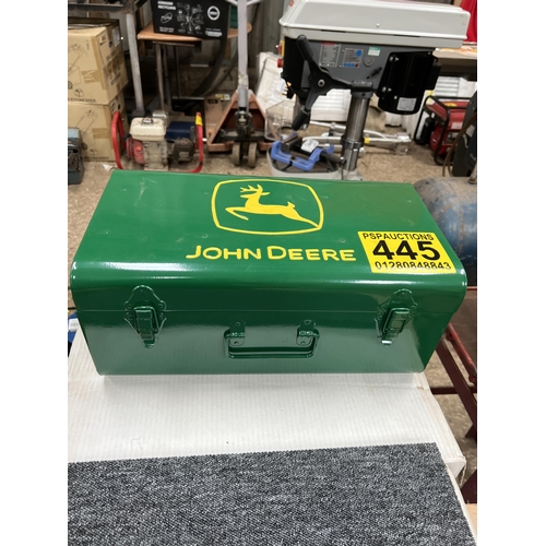 445 - John Deere tool box h356