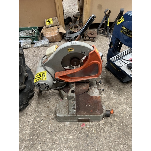 458 - heavy duty chop saw , no blade