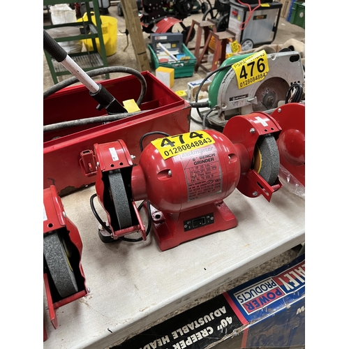 474 - Taskmaster 6” bench grinder