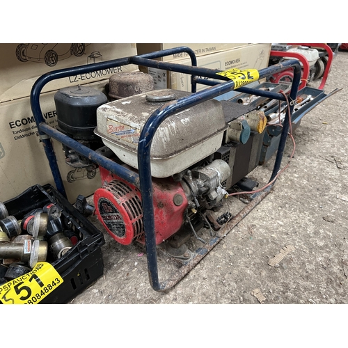 552 - petrol generator SAS , untested