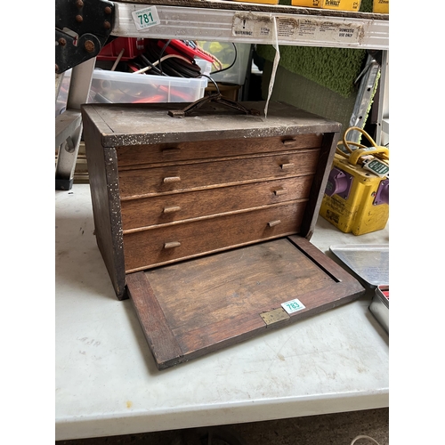 783 - vintage tool box