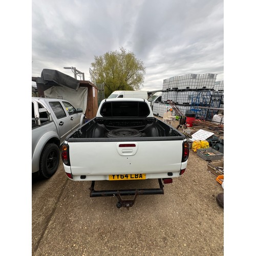 512 - Mitsubishi L200 Trojan pick up truck , 2014 , paperwork , MOT. Approx 140.000 miles on clock