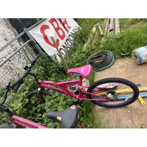 576 - Pink girls bike