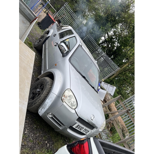 596 - Great Wall STEED , 2 axle pick up truck , petrol , 2010 , MOT low mileage