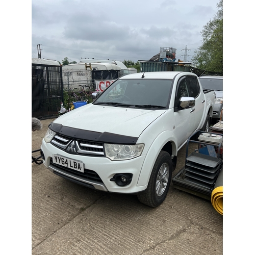 597 - Mitsubishi L200 Trojan pick up truck , 2014 , paperwork , MOT. Approx 140.000 miles on clock