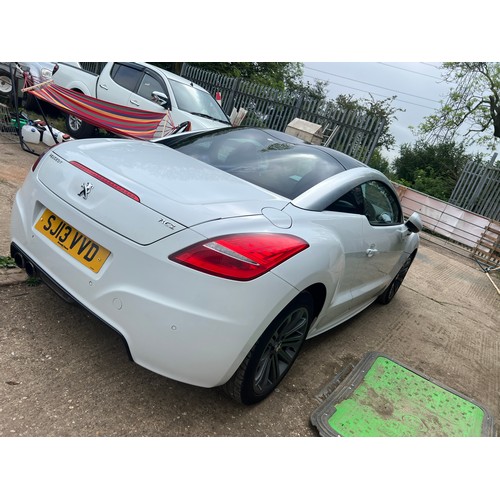 762 - Peugeot RCZ  2013  65.432 miles MOT 11.04.25