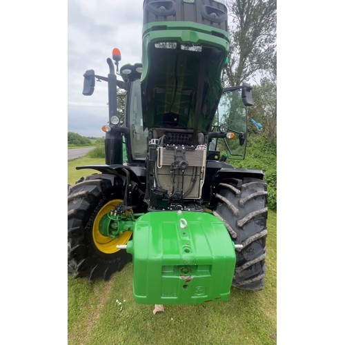 1 - JOHN DEERE 2022 TRACTORE18LOW HOURS 355 HOURSVAT TO BE ADDEDCALL TO ARRANGE VIEWING APPOINTMENT ONLY... 