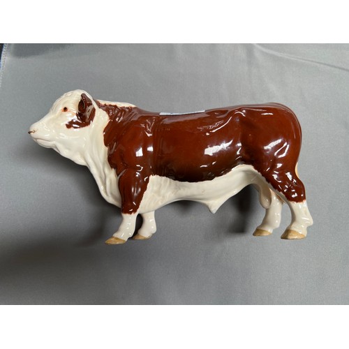 700 - BESWICK , HEREFORD ceramic Bull