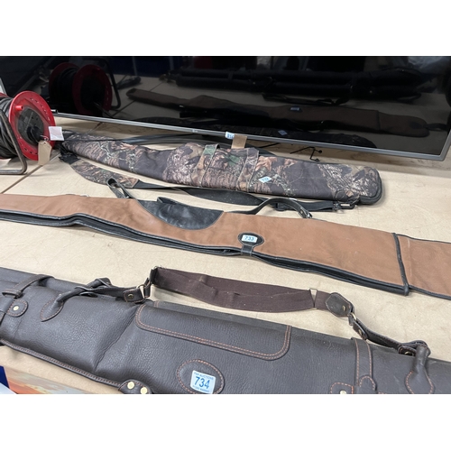 733 - padded rifle case