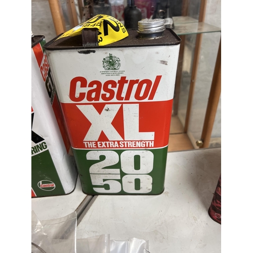 102 - CASTROL XL 20 / 50 oil. Can with contents 5 litre