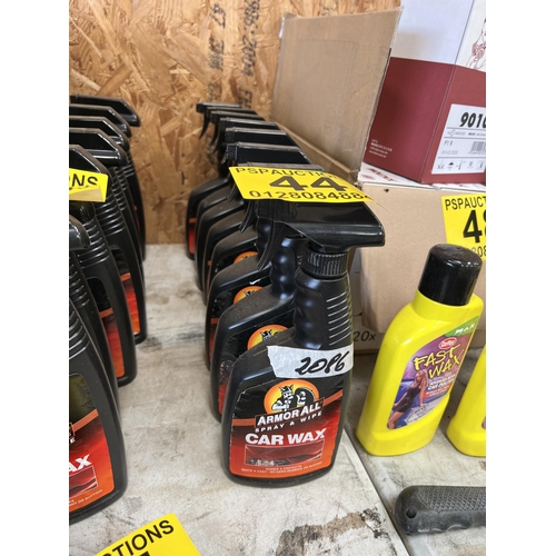 44 - 7 x Spray & wipe Car wax